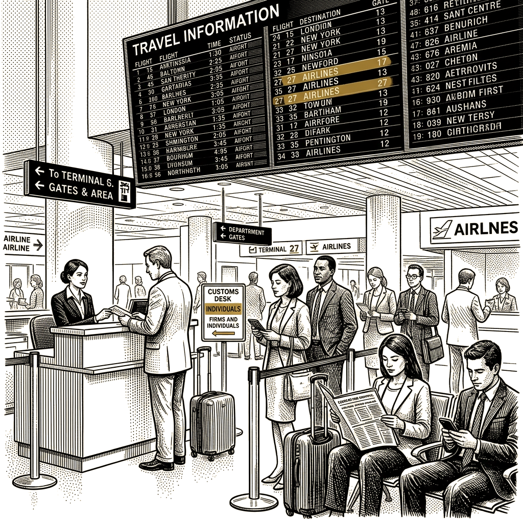 Illustration accompanying article: US sanctions 27 Iranian airlines, 9 people and firms outside Iran