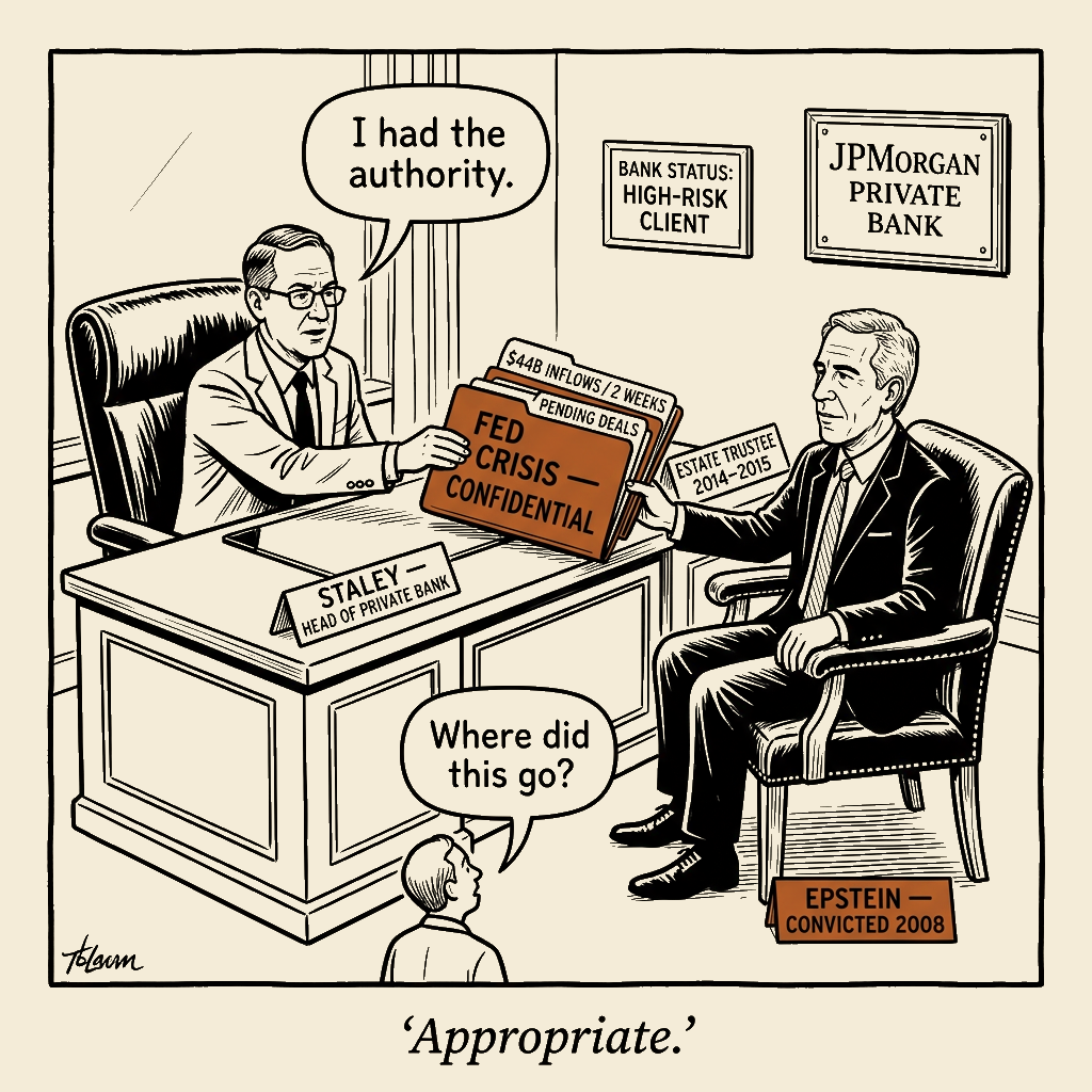 Unsigned MSI house political cartoon: Appropriate