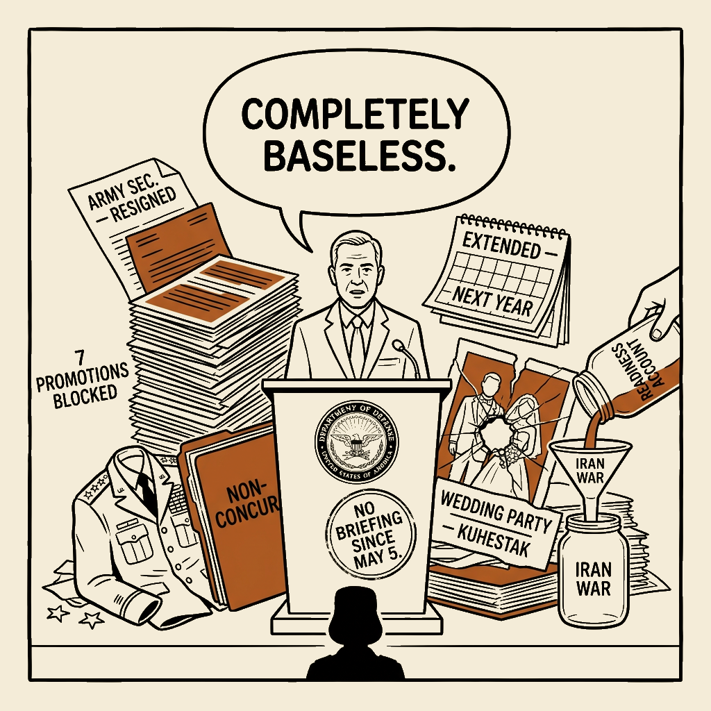 Unsigned MSI house political cartoon: Completely baseless.