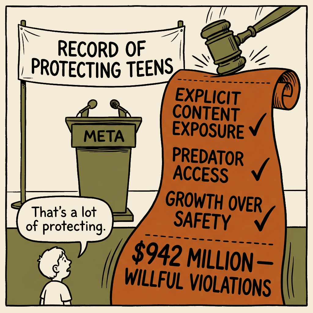 Unsigned MSI house political cartoon: Nine Hundred Million Dollars' Worth of Protection