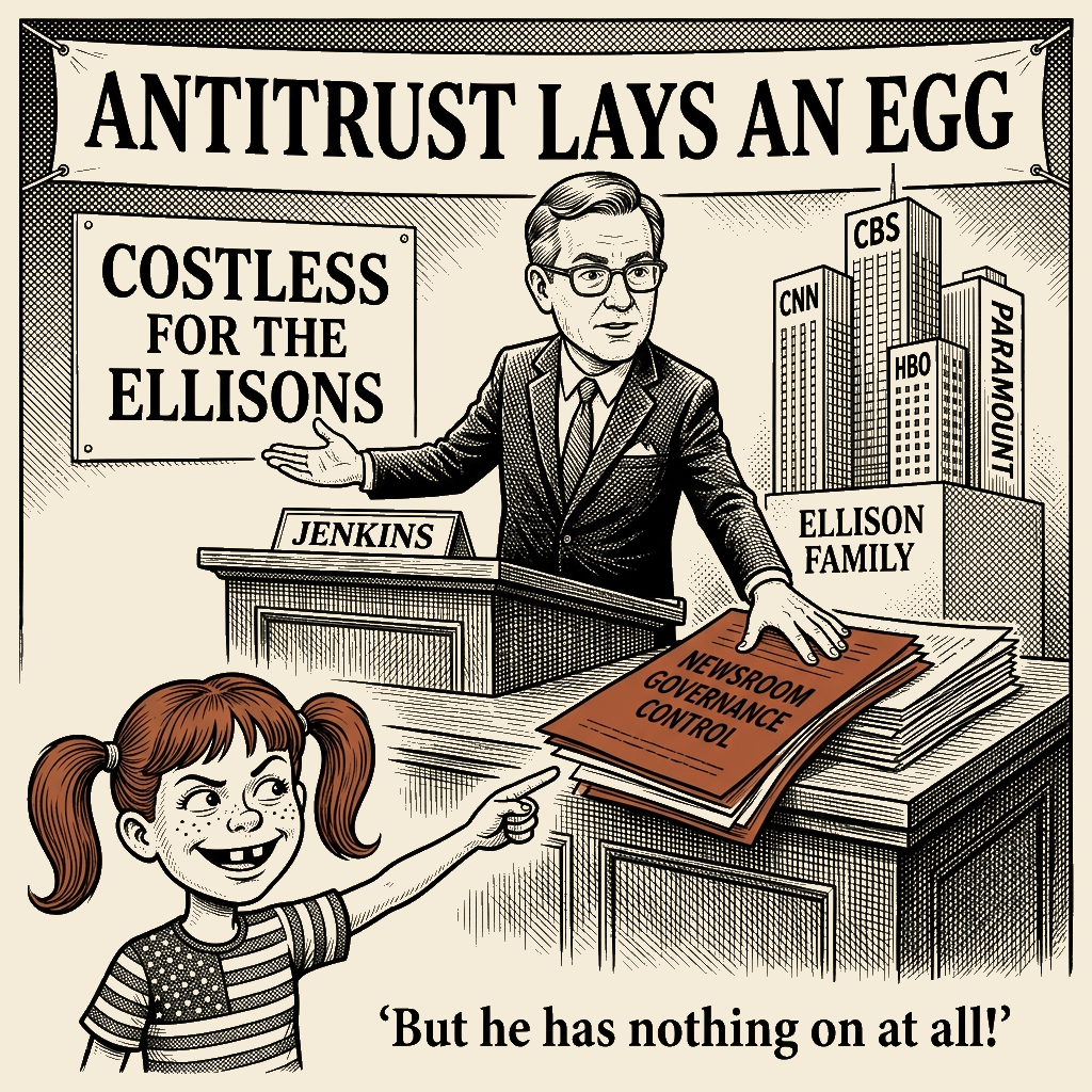 Political meme cartoon by Mimi Wright-Fubar: Costless