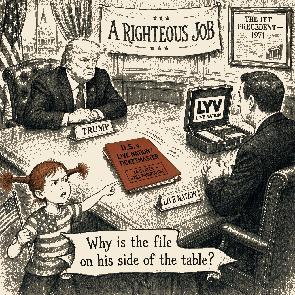 Political meme cartoon by Mimi Wright-Fubar: How the File Got to His Side