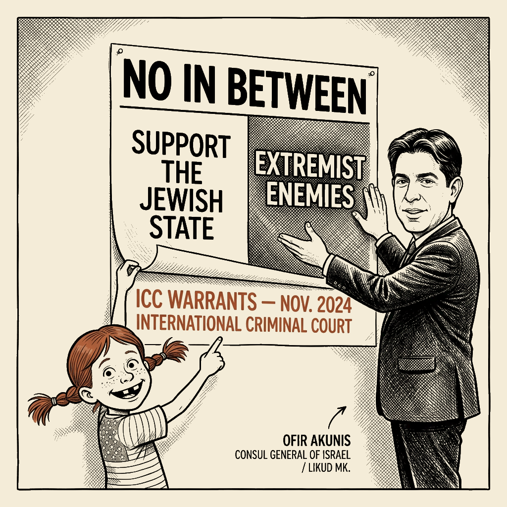 Political meme cartoon by Mimi Wright-Fubar: Papered Over
