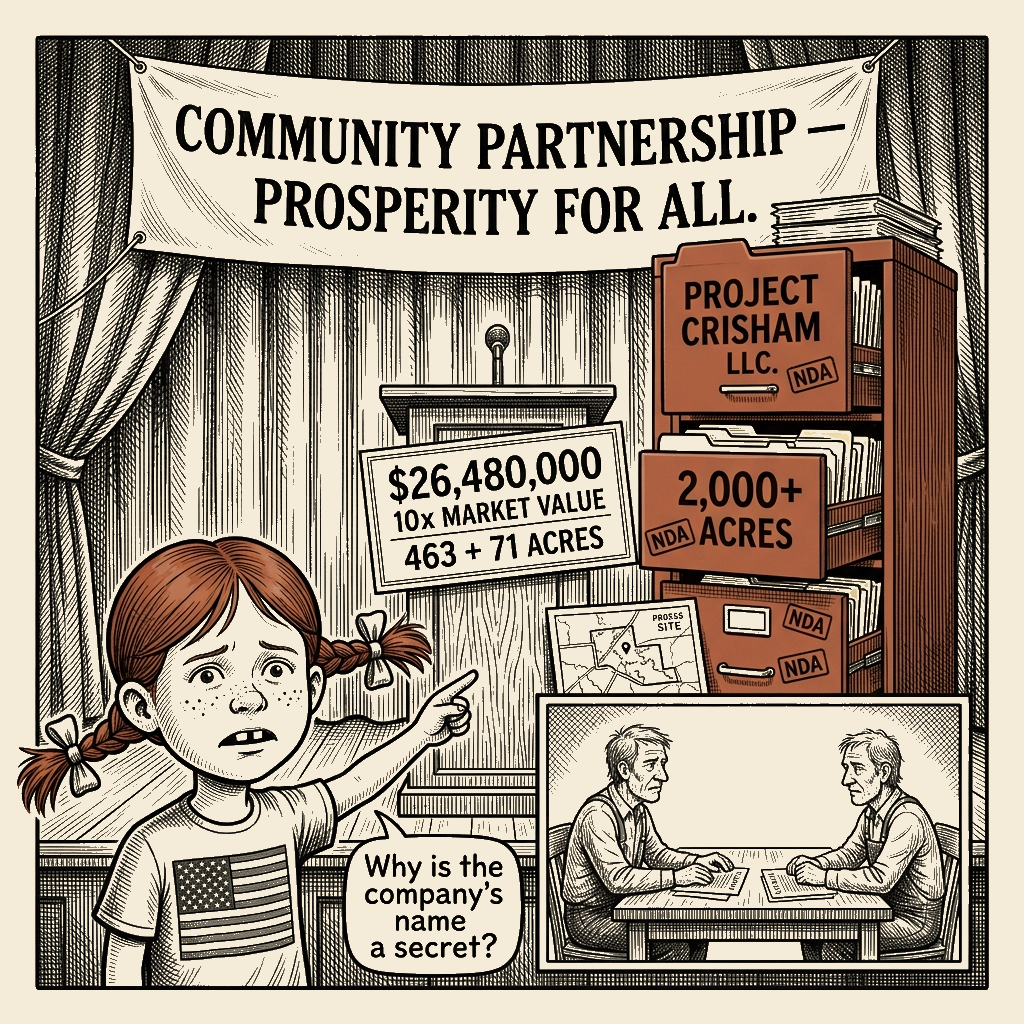 Political meme cartoon by Mimi Wright-Fubar: PARTNERSHIP, UNNAMED