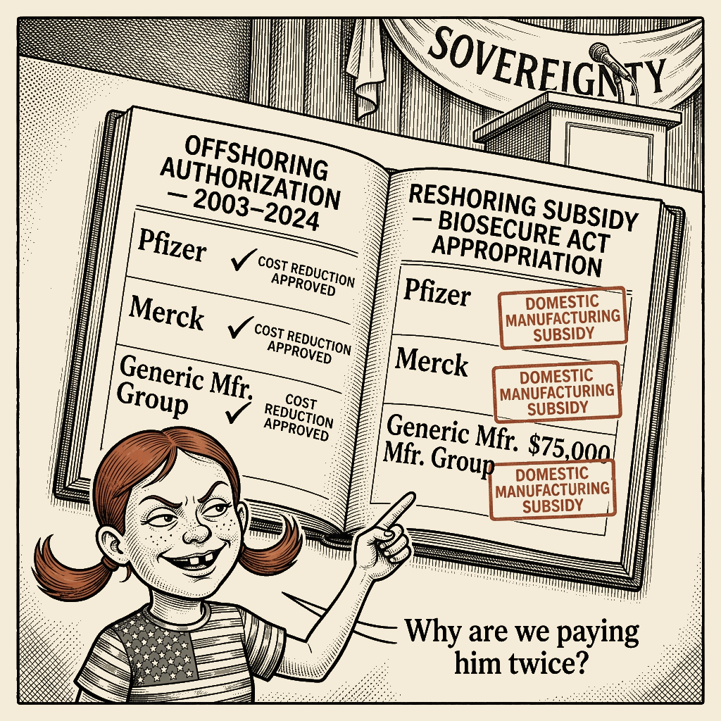 Political meme cartoon by Mimi Wright-Fubar: Same Names, Both Pages