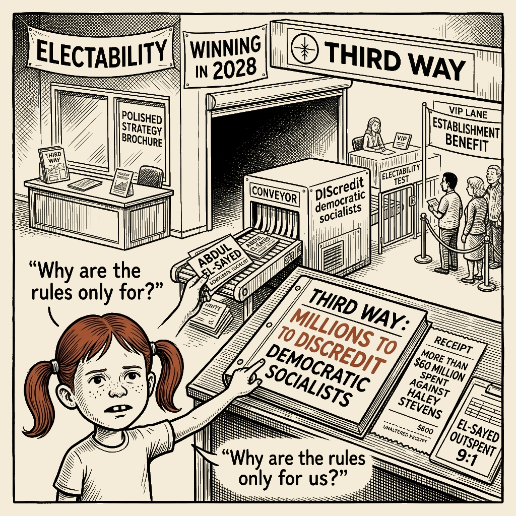 Political meme cartoon by Mimi Wright-Fubar: The Next War Comes With a Receipt
