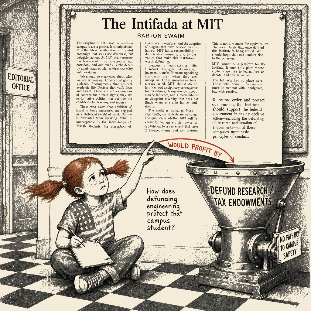 Political meme cartoon by Mimi Wright-Fubar: The Pivot