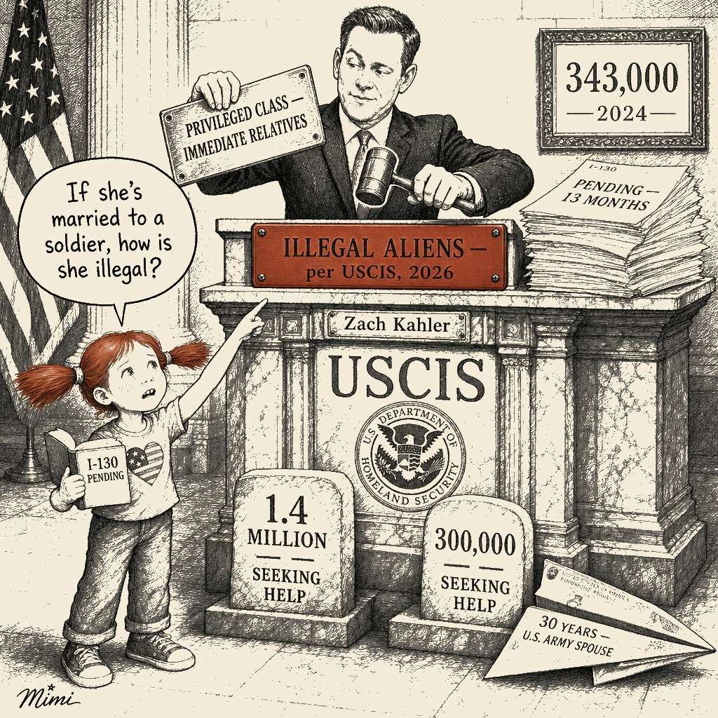 Political meme cartoon by Mimi Wright-Fubar: The Privileged Class Got a Receipt
